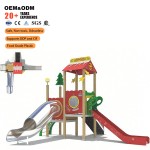 Outdoor Playground Supplier - New Design Tree House Theme Park