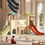 Play House Supplier - Indoor Play House with Climbing Frame