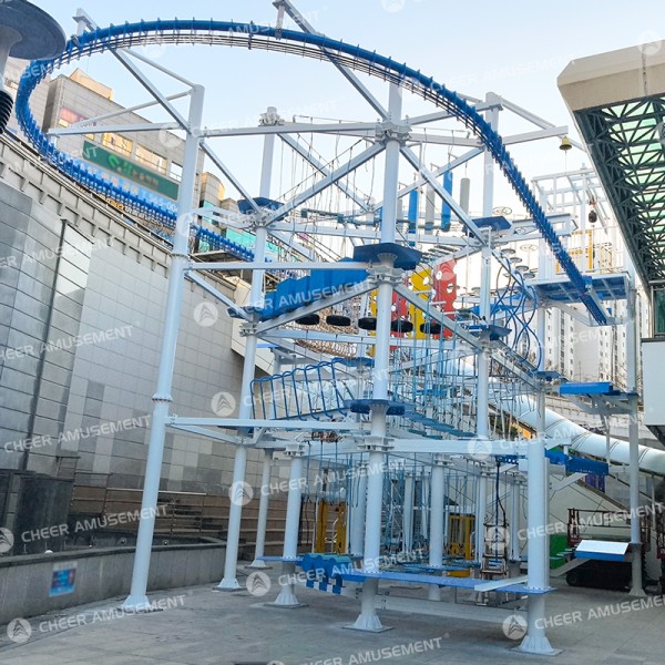 Adventure Park Manufacturer - Children's Outdoor Adventure Park Zip Line