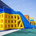 Inflatable Zip Line Factory - Customized Vinyl Aquapark Zip Line