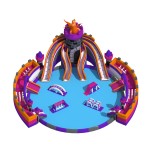 Inflatable Water Park Factory - OEM Water Slip N Slide Castle