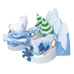 Aquapark Manufacturer - 2018 Snow Themed Aquapark Water Slide
