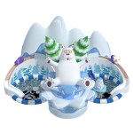 Aquapark Manufacturer - 2018 Snow Themed Aquapark Water Slide