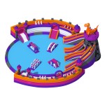 Inflatable Water Park Factory - OEM Water Slip N Slide Castle