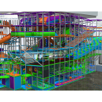 Indoor Playground Factory - One-Stop Service 12.3m High Playland