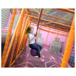 High Rope Course Factory - Adventurous Indoor High Rope Zip Line