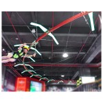 High Rope Course Factory - Adventurous Indoor High Rope Zip Line