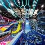 Family Entertainment Center Supplier - Custom LED Indoor Trampoline Park