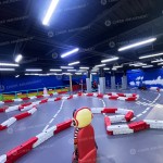 Family Entertainment Center Supplier - Custom LED Indoor Trampoline Park