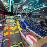 Family Entertainment Center Supplier - Custom LED Indoor Trampoline Park