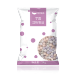 Sold at Factory Wholesale Prices 1kg New Product Frozen Taro Balls Frozen Tapioca Pearls Fresh Bubble Boba Tea Coffee Shops
