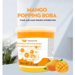 Hot Sale Toppings mango Popping Boba Wholesale Bubble Tea Ingredients Bursting Boba Pearls