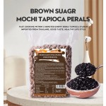 Halal Bubble Tea Ingredients Supply Vendors Wholesale High Quality Brown Sugar Tapioca Pearls Taiwan Bubble Tea Bobas Balls
