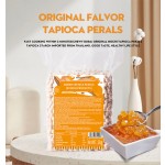 1kg Wholesale High Quality Taiwan Flavor Bubble Tea Ingredients Boba Tapioca Pearls