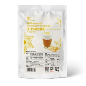 1kg Halal Taiwan Sea Salt Cheese Flavor Milk Cover Powder for Bubble Tea Topping