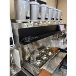 Full Automation Milk Tea Making Bubble Tea Table Bar Counter Machine With Refrigeration Cabinet Coffee Milk Tea Shop Equipment