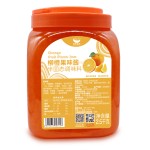 2.5kg HANGFAN Orange Jam Popular Fruit Tea Dessert Smoothie All-purpose PUREE Fruit JAM