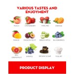 Factory Reserve Price Wholesale 3.1kg New Fruit Flavor Strawberry Popping Boba Pearls Bursting Boba for Bubble Tea