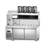 Factory Reserve Price Wholesale Stainless Steel Auto Milk Tea Machine Tea Beverage Shops Restaurants Essential Equipment Shops