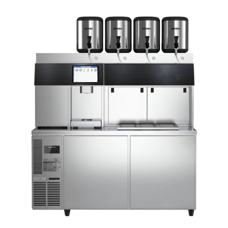 Factory Reserve Price Wholesale Stainless Steel Auto Milk Tea Machine Tea Beverage Shops Restaurants Essential Equipment Shops