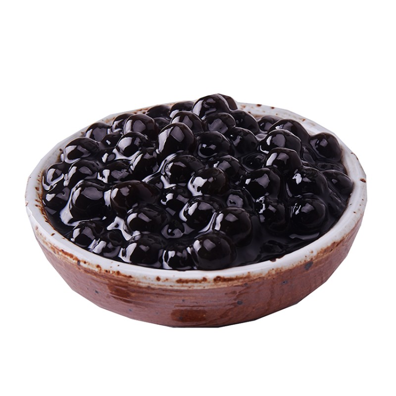 Wholesale High Quality Boba Bubble Tea Bulk Super Chewy Black Brown Sugar Tapioca Pearls 1Kg Bubble Mlik Tea Ingerdients
