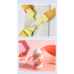 2025 Affirm Hot Sale Wholesale High Quality 1kg Milk Flavor Soft Serve Ice Cream Powder Mix for Ice Cream Shop Only