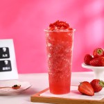2025 Factory Hot Selling Strawberry Concentrate Syrup Strawberry Pulp Jam Bubble Tea Drinks for Coffee Shops