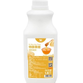 taiwan halal 2.5KG hangfan F60 HFCS White Sugar Bubble Tea Syrup flavoring syrup F60 High fructose corn syrup