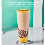 1kg Wholesale High Quality Taiwan Flavor Bubble Tea Ingredients Boba Tapioca Pearls