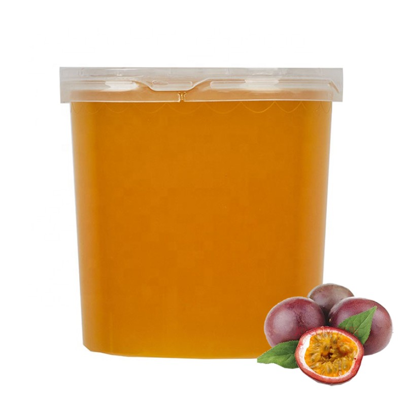 Factory Reserve Price Wholesale Barreled mango Passion Fruit Popping Boba Milk Tea Shop Drinks Shop Dessert Shop