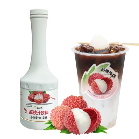 2025 Taiwan Wholesale Litchi High Quality Best Price Supply Vendors Halal Lychee Juice Concentrate Syrup