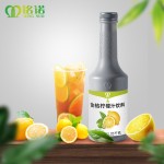 1.35KG of MINGNUO Wholesale Concentrated Kumquat Lemon Strawberry Orange Peach mango Juice Fruit Syrup Bubble Tea Shop Only