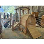 Outdoor Amusement Equipment Supplier - Multi-Functional Wooden Playground