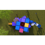 Outdoor Slide Supplier - Durable Solid Construction Magic Cube