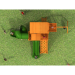 Outdoor Playground Equipment Supplier - Customize Newest Slide Wooden