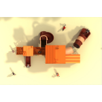 Outdoor Playground Equipment Supplier - Customize Newest Slide Wooden