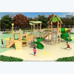 Outdoor Wooden Slide Sets Manufacturer - Wholesale Large-Scale Chinese