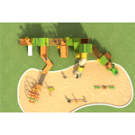 Outdoor Playground Equipment Supplier - Custom Made Zoo Theme Animals