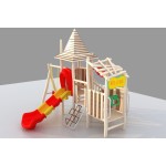 Wooden Climbing Frame Factory - Multi-Functional Parent-Child Interaction