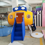Soft Play Equipment Manufacturer - Spaceship-Themed Parent-Child Slide