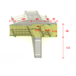 Outdoor Playground Slide Supplier - Single Parent-Child Interactive Wooden