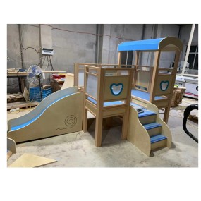 Indoor Playground Slide Manufacturer - Ry12 E0 Grade Non-Toxic Birch
