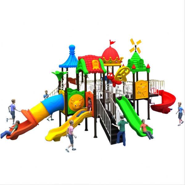 Playground Equipment Manufacturer - Modern Popular Plastic-Steel-Wooden