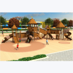 Outdoor Wooden Slide Factory - Customizable Durable Park Amusement