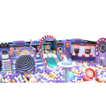 Soft Play Equipment Supplier - Custom Adventure Sports Park Multi