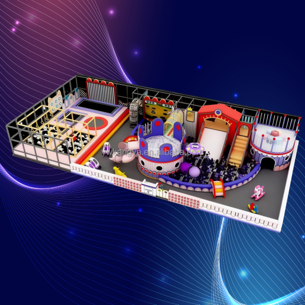 Indoor Playground Equipment Manufacturer - Custom Wooden Amusement Park