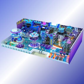 Soft Play Setup Manufacturer - Customizable Large Maze Slide Ride