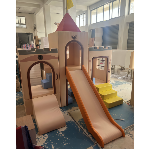Indoor Playground Equipment Supplier - Customizable Soft Castle Climbing
