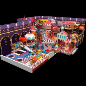 Indoor Playground Equipment Supplier - Customized Castle Theme Maze