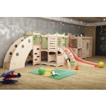 Indoor Playground Structure Supplier - Hot Selling Slides Bridges Tubes